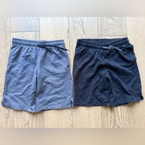 All in Motion Boys Drawstring Soft Cotton Athletic Shorts Bundle Size L 12/14